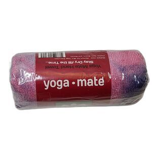 Yoga Mate Microfiber Hand Towel – Tie Dye – 15x24 – New With Tags